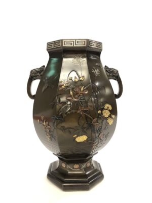 ★真美★k27 文帝在銘象嵌銅製筆筒 中国古玩骨董品 路易十四样式铜鎏金和马丁漆画装饰布尔镶嵌黑檀木大衣柜-柜类-西堤欧洲