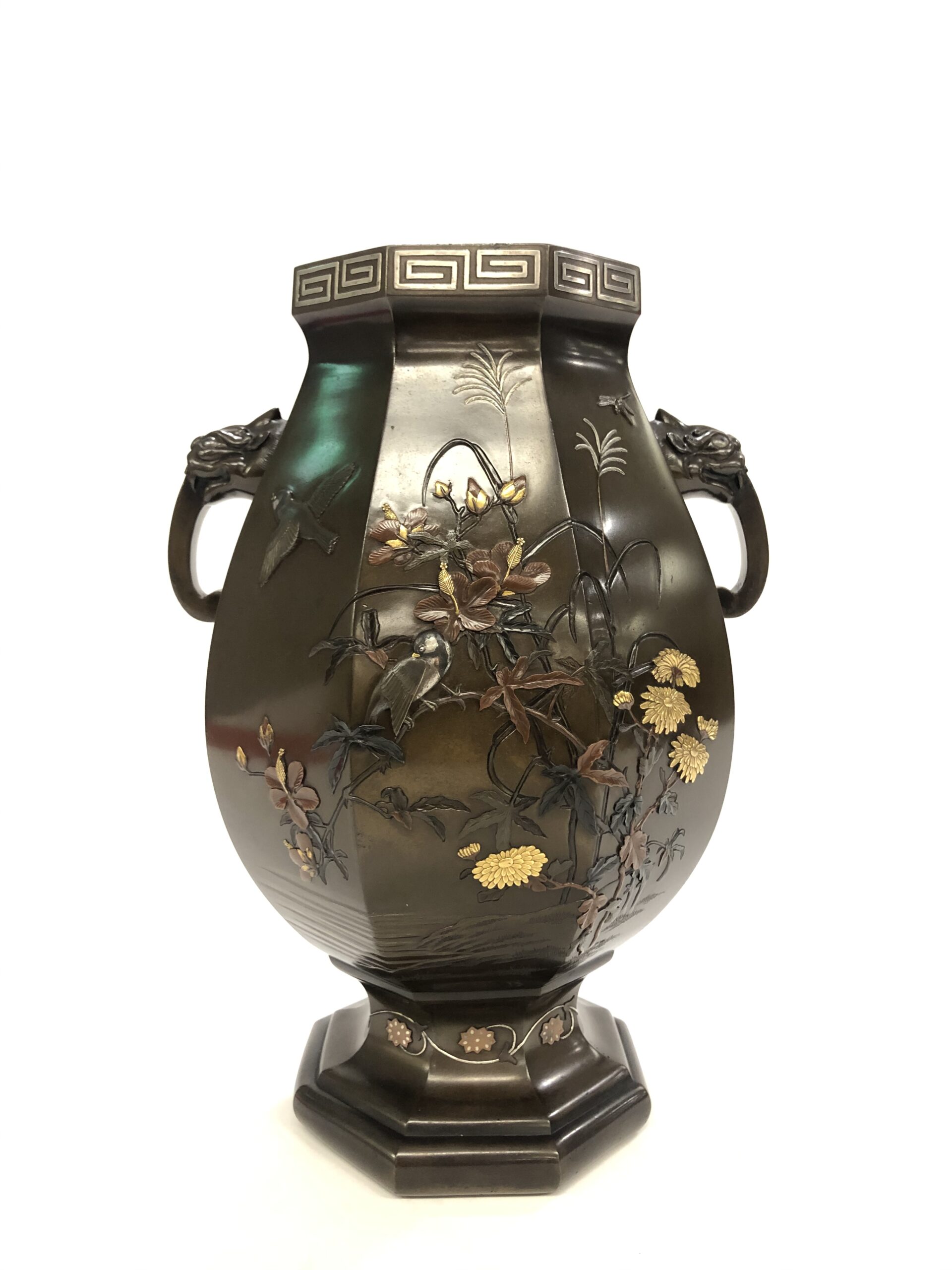 CX591 時代物 小振り 釜師系 斑紫銅蓋 岩肌 時代鉄急須 高13.5cm 重 